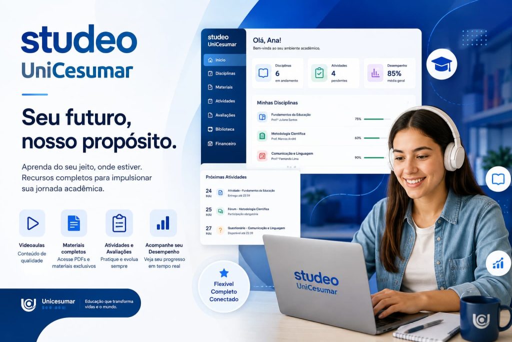 Studeo UniCesumar: Login, Notas, Provas, Rematrícula e Guia Completo 2026