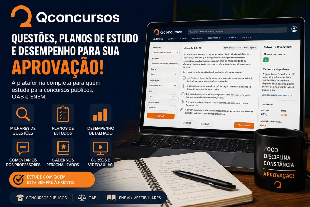 concursos: Login, Questões e Guia de Estudos